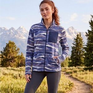 🆕 Marika Treeline Fleece Jacket Vintage Indigo NWT M